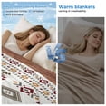 thumbnail image 2 of Southwest Geometric Cooling Blanket,Lightweight Breathable Summer Throw Blanket with Double Sided Cold Effect,Western Boho Beige Grey Rustic Wooden Picnic Blankets Bed Sheet for Hot Sleepers 30"x40", 2 of 8