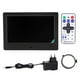 thumbnail image 1 of 7" HD Screen Digital Photo Frame Alarm Clock Music Movie Player (Black EU plug), 1 of 4