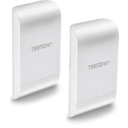 TRENDnet 10dBi Wireless N300 Outdoor PoE Preconfigured Point-to-Point Bridge Kit