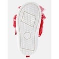 thumbnail image 5 of Wonder Nation Baby Girls Strap Bump Toe Tulle Bow Sneakers, 5 of 6
