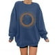 thumbnail image 2 of Pntutb, tops para mujer, sudadera con estampado de sol de invierno, tops de jersey Pntutb Pntutb-1086, 2 of 8