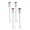 A, variant on HAHUT 4 Pack Bee Watering Station, Handmade Metal Flower Garden Stake with Bee Bath & Bird Water Bowl, Weather-Resistant Bee Cups for Outdoor Garden Yard Patio Decor
