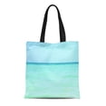 thumbnail image 1 of NUDECOR Sac Fourre-Tout en Toile Aqua Aqua Océan Sac à Main Réutilisable Épaule Sacs de Courses, 1 of 1