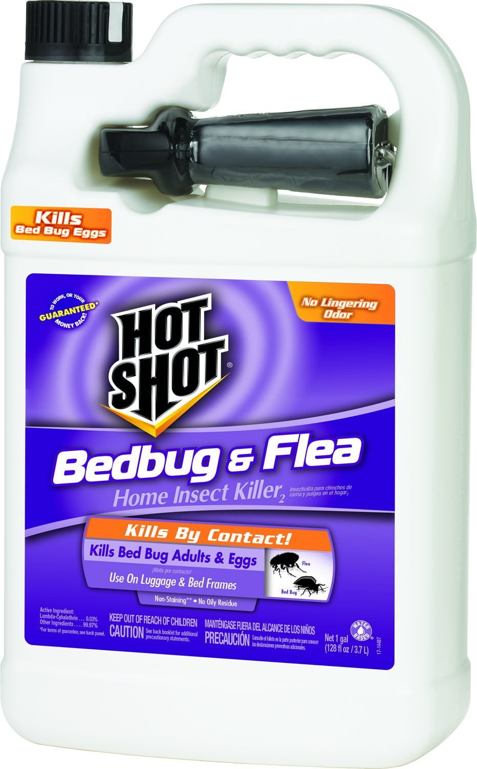 Hot Shot Bedbug & Flea Home Insect Killer2 ReadytoUse HG96190 Pack
