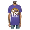 thumbnail image 2 of Fly Society Mens The Moonrise Graphic T-Shirt, Purple, Small, 2 of 2