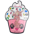 thumbnail image 1 of Cake Topper Rosa Glitter #2 Velin Fiestin Cake topper Glitter #2, 1 of 9