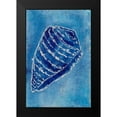 thumbnail image 2 of Moore, Regina 11x14 Black Modern Framed Museum Art Print Titled - Cerulean Shells II, 2 of 5
