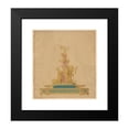 thumbnail image 2 of Robert-Joseph Auguste 20x22 Black Modern Framed Museum Art Print Titled - Drawing for an Inkstand (1780), 2 of 5