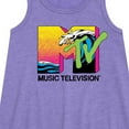 thumbnail image 2 of MTV Logo - Ocean Wave - Toddler and Youth Girls A-line Dress, 2 of 4