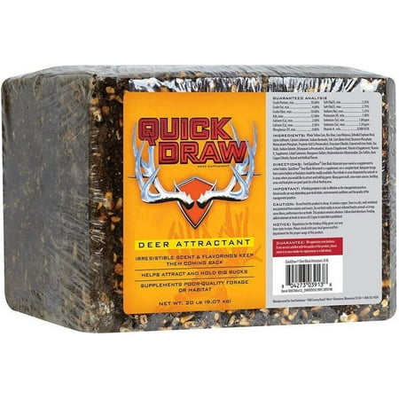 Waggin' Train Quick Draw Deer Attractant Deer Block 20 lbs