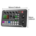 thumbnail image 2 of F998 Sound Card Kit,bm-800 Microphone Kit,with Live Sound Card,audio Mixer Condenser Pc Gaming Mic, 2 of 5
