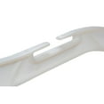 thumbnail image 3 of NAHANCO #1505 17" White Medium Weight Plastic Shirt Hangers (Pack of 100), 3 of 5