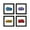 Black Framed Version, variant on Gallery Pops Nickelodeon Teenage Mutant Ninja Turtles: Mutant Mayhem - Graffiti Tag Wall Art Bundle (4-Pack)