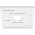 thumbnail image 4 of Ekena Millwork CMP20KX-05000 20 in. OD x 5 in. ID Square Knox Architectural Grade PVC Contemporary Ceiling Medallion, 4 of 4