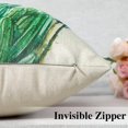 thumbnail image 5 of CHAO Funda De Cojín para Exterior, Juego De Funda De Almohada Impermeable con Patrón De Hojas Verdes De 4 Piezas, Adecuado para Decoración De Dormitorio, Sala De Estar, Jardín, Patio Trasero, 44x44cm, 5 of 5