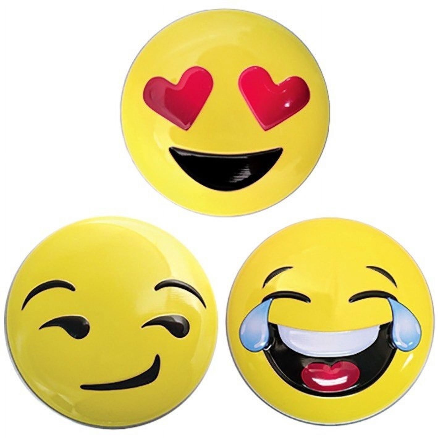 Boston America Emoticandy Lemon Flavored Candy Sours, 1.3 Ounce Tin - 18 Count Display Box