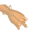 thumbnail image 2 of Alilang Golden Tone Triforce Triangles Power Synergy Utmost Magic Glory Ring Bracelet, 2 of 5