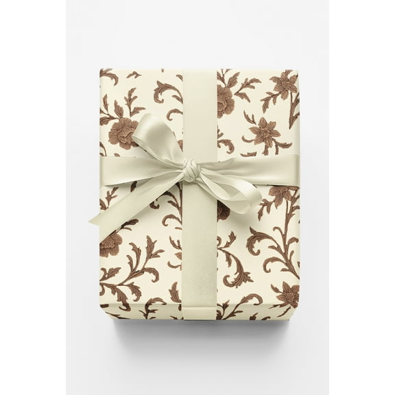 London Penny Premium Wrapping Paper - Baroque Brûlée