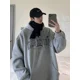 thumbnail image 3 of Sudadera con capucha y estampado de letras de otoño para hombre, sudadera con capucha de forro polar vintage Y2K 2024, nueva sudadera con capucha de gran tamaño de moda de hip hop, 3 of 5