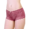 thumbnail image 3 of Angelina Lace Cheeky Boxer Panties (6-Pack), 3 of 6