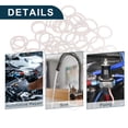 thumbnail image 5 of Unique Bargains Universal O Ring Seal Gasket Orings Seal Washer for Plumbing for Cars 10mm ID x 1.5mm CS Brown 100pcs, 5 of 6