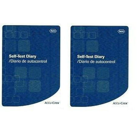 glucose log book 2 books 2 accu chek log books by accu chek ship
