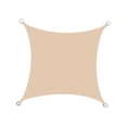 thumbnail image 2 of tredstone Sand Rectangle Outdoor Shade Canopy Stay Cool And Comfortable In Pool Or Pond Area Waterproof Rectangle Canopy Lawn 2x2m Beige, 2 of 6