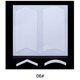 thumbnail image 1 of Pegatinas para uñas francesas, papel para uñas, pegatinas para uñas francesas, 24 pegatinas con sonrisa, 1 of 6
