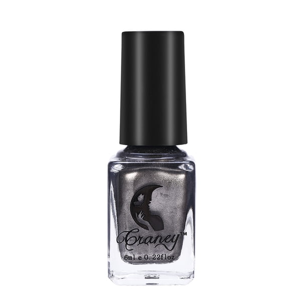 Moda De Uñas Espejo Metálico Efecto Plateado 6ml Esmalte De Uñas Metal Brillante Manicura Herramienta Artística #7