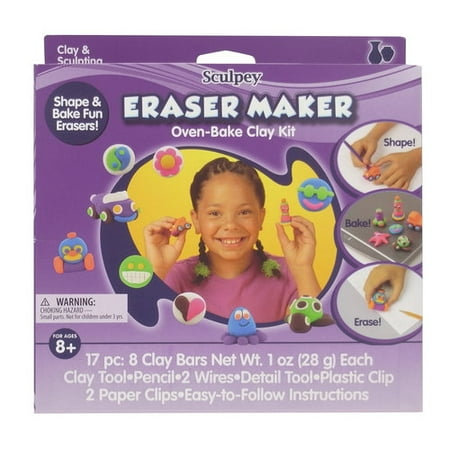 Sculpey Eraser Maker Clay Kit, 1 Each