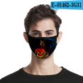 thumbnail image 1 of Máscaras de Halloween de la vida de los hombres y de las mujeres de la tela de poliéster de la impresión digital 3d (paquete de 5) Feliz Sencillez, 1 of 1