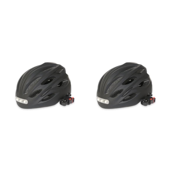 Greeniant Casco de bicicleta duradero con luz LED Alto rendimiento e impermeable para cualquier paseo Transpirable negro M negro METRO 2Conjunto
