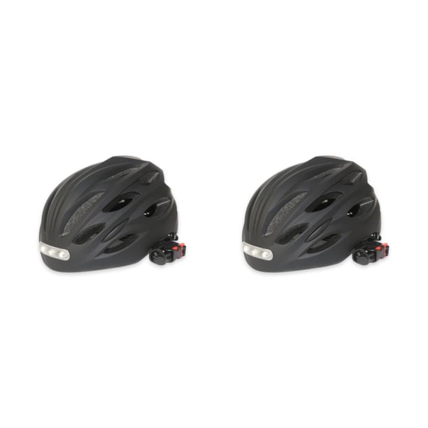 Toystoory Cascos de bicicleta impermeables, duraderos y transpirables, que garantizan un casco de bicicleta de alto rendimiento con luz LED Type1 NO1