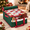 Green-72 - 3“ Ornaments, variant on Christmas Ornament Storbox With Adjustable Dividers Zippered Top Stores Up To 72 Holiday Ornaments (3 Inch) Xmas Ball Decorations