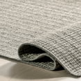 thumbnail image 2 of Rugs USA Ander Striped Wool-Blend Area Rug, 8' 6" x 11' 6", Ander Dark Grey, 2 of 6