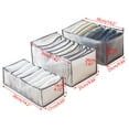 thumbnail image 4 of Fiudx Caja de Almacenamiento de Malla, Organizador de Armario Plegable, Diseño de Nailon Resistente, Solución de Almacenamiento Que Ahorra Espacio, Versátil para Cajones o Armarios, Fácil de Limpiar,, 4 of 7