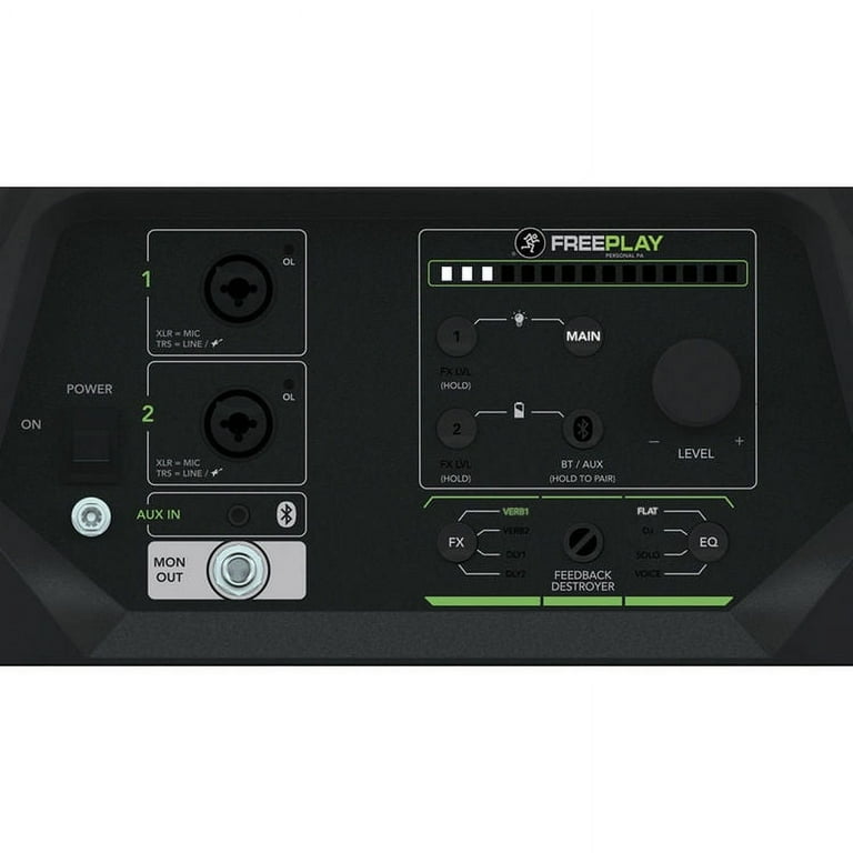 Mackie FreePlay 300-Watt Stereo 4-Channel Mixer Personal PA Mackie FreePlay 300-Watt Stereo 4-Channel Mixer Personal PA