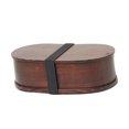 thumbnail image 2 of Fiambrera portátil con correa Vajilla Tazón Caja de dulces con tapas Contenedor de almacenamiento de alimentos de madera para oficina Picnics Pesca , estilo H opcional Baoblaze Caja de almuerzo, 2 of 8