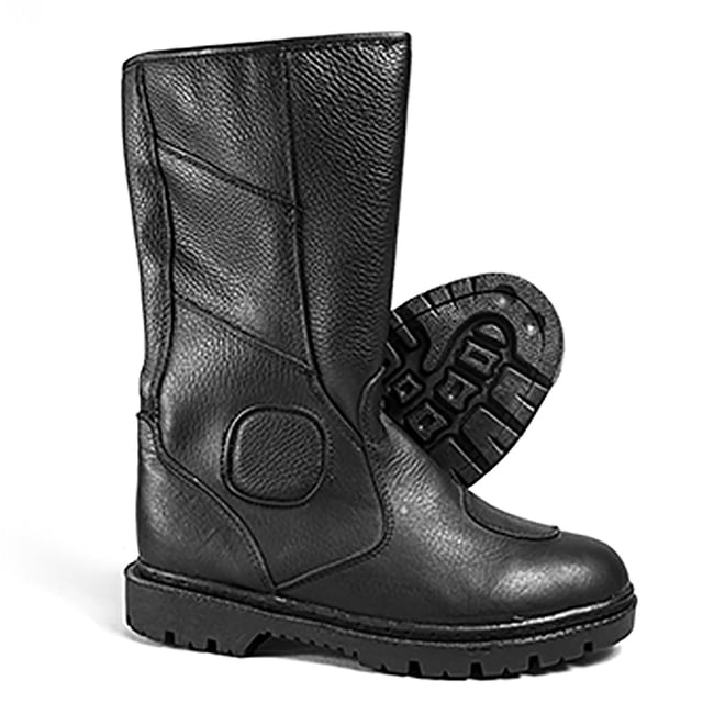 Botas de Piel Apm para Motocicleta Talla 29 Negro