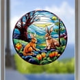 thumbnail image 4 of SHENGXINY 3PCS Easter Window Clings Bunny Egg Smooth Decal - Bedroom Fridge Decor Easter Decorations Stationary Stickers Multicolor 11.81x11.81in, 4 of 7