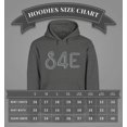 thumbnail image 4 of S4E Men's Jesus Cross Religious Hoodie Sweatshirts Large Black, 4 of 4