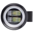 thumbnail image 3 of LED Fog Light, 6500K Driving Lamp 4D Lens 20W IP68 Waterproof Aluminum Shell  For Trucks For Camping White Aperture,Blue Aperture, 3 of 8