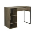 thumbnail image 3 of OSP Home Furnishings Ravel 40-Inch Wide Writing Desk, Grey Oak, 3 of 7