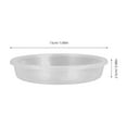 thumbnail image 2 of NICEXMAS 6-Pack Plastic Round Plant Saucers for Indoor Use, Water Drainage, and Furniture, 2 of 8