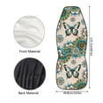 thumbnail image 6 of KUIFORTI Butterfly Car Seat Covers Front Seat Only, Boho Car Accessories Set Universal Auto Front Seats Protector,Waterproof Seat Covers for Cars SUV Trucks, 6 of 7