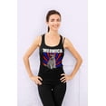 thumbnail image 4 of 4th of July Meowica Women's Juniors Tank Top, 4 of 5