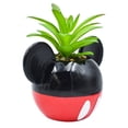 thumbnail image 3 of Maceta Decorativa Cerámica con Planta Artificial, Diseño Mickey Mouse en 3D, Maceta Decorativa para Hogar, Escuela u Oficina, 3 of 4