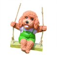 thumbnail image 3 of Bonito adorno de perro, figurita de regalo, decoraciones decorativas de resina, regalo artesanal, escultura, estatua de Animal para jardín al aire , estiloD mayimx Figurilla animal, 3 of 9