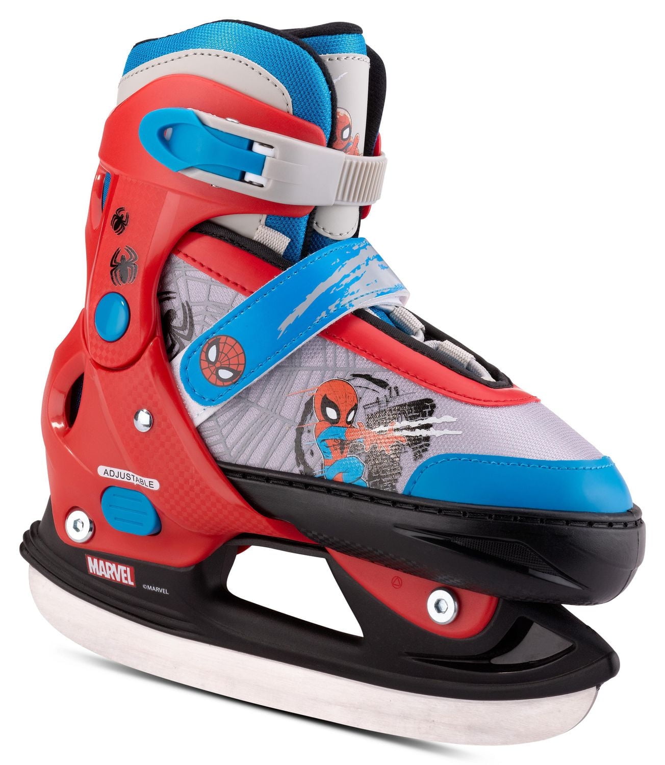 Marvel Spider-Man Adjustable Switcher Skates, extra small (Y8 - Y11), red