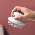 thumbnail image 3 of Cepillo De Masaje Para Meridianos Del Cuero Cabelludo Cepillo de ducha de cabeza suave Prácticos cepillos de baño para el hogar que promueven la circulación sanguínea Sywqhk Cuidado Belleza, 3 of 4
